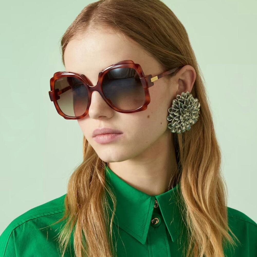 New! GUCCI Sunglasses GG1431S 002, Authentic
